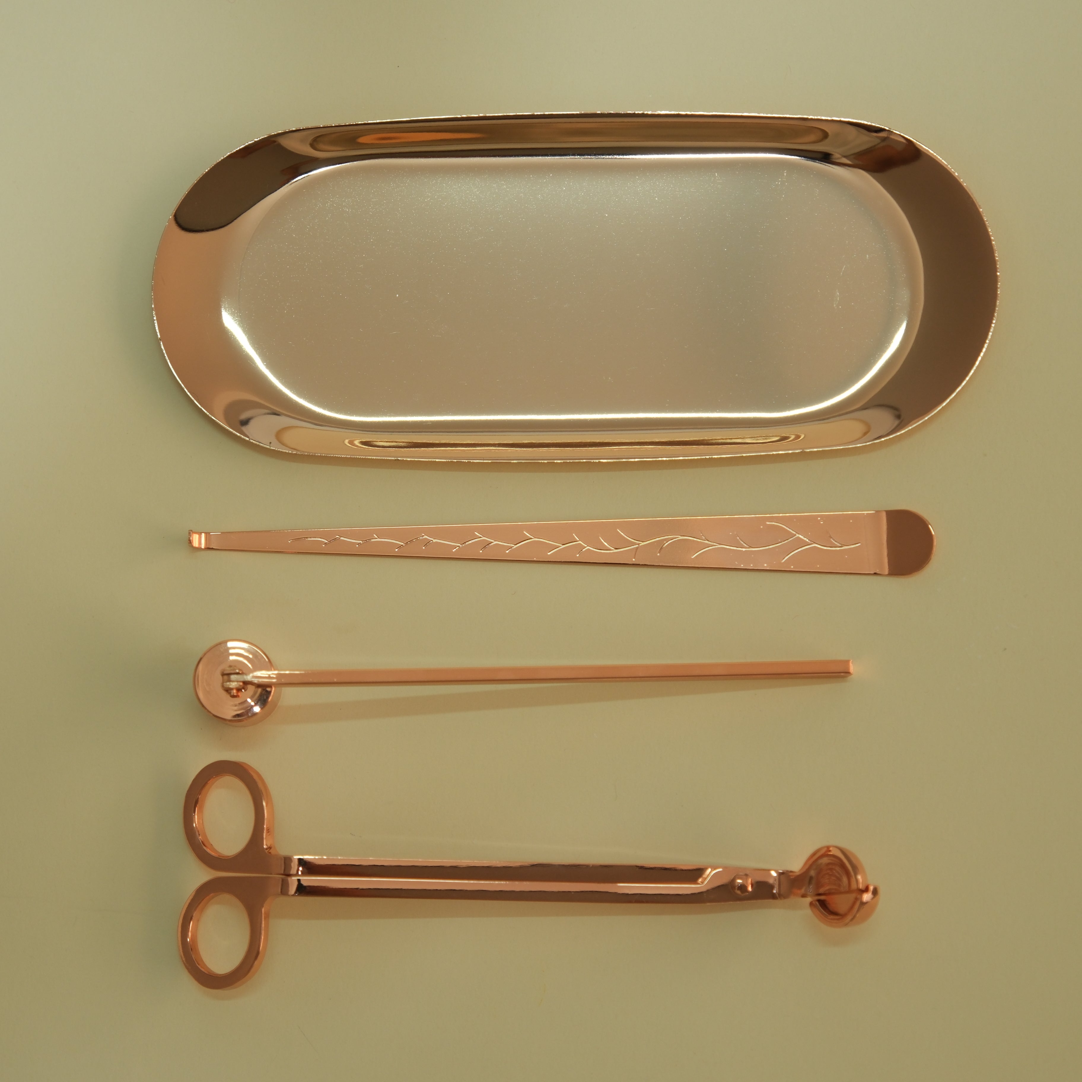 4-teiliges Kerzenzubehör-Set