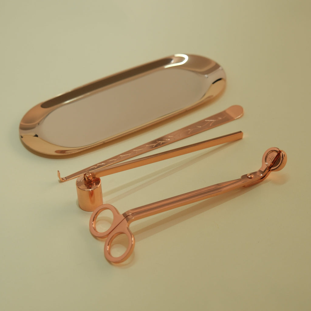 4-teiliges Kerzenzubehör-Set